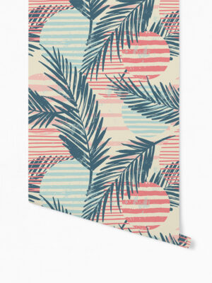Hello Sticky - Shop - Peel & Stick Removable Wallpaper - Kids Wallpaper - Surf Pop - Roll 1 View