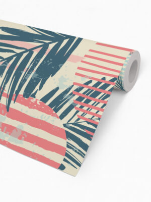 Hello Sticky - Shop - Peel & Stick Removable Wallpaper - Kids Wallpaper - Surf Pop - Roll 2 View