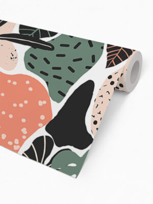 Hello Sticky - Shop - Peel & Stick Removable Wallpaper - Urban Jungle Wallpaper - Modern Palms - Roll 2 View