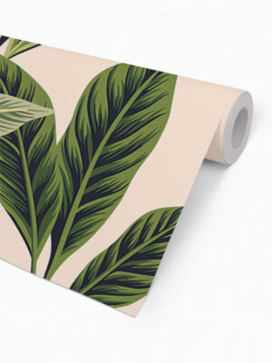 Hello Sticky - Shop - Peel & Stick Removable Wallpaper - Urban Jungle Wallpaper - Birds of Paradise - Roll 2 View