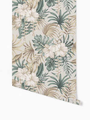 Hello Sticky - Shop - Peel &Amp; Stick Removable Wallpaper - Urban Jungle Wallpaper - Desert Palms - Roll 1 View