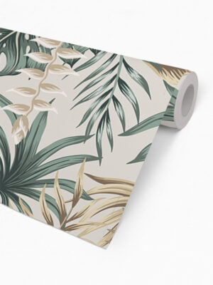 Hello Sticky - Shop - Peel & Stick Removable Wallpaper - Urban Jungle Wallpaper - Desert Palms - Roll 2 View