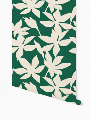 Hello Sticky - Shop - Peel & Stick Removable Wallpaper - Fruity & Floral Wallpaper - Sweet Pea - Roll 1 View