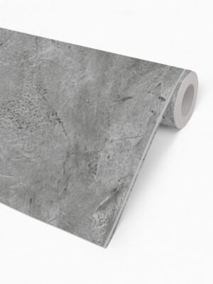 Hello Sticky - Shop - Peel & Stick Removable Wallpaper - Modern Farmhouse Wallpaper - Dark Concrete Slab - Roll 2 View
