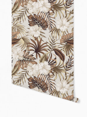 Hello Sticky - Shop - Peel &Amp; Stick Removable Wallpaper - Urban Jungle Wallpaper - Golden Palms - Roll 1 View