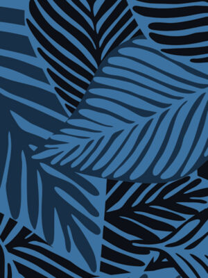 Hello Sticky - Shop - Peel & Stick Removable Wallpaper - Urban Jungle Wallpaper - Peacock Paradise - Zoomed In View