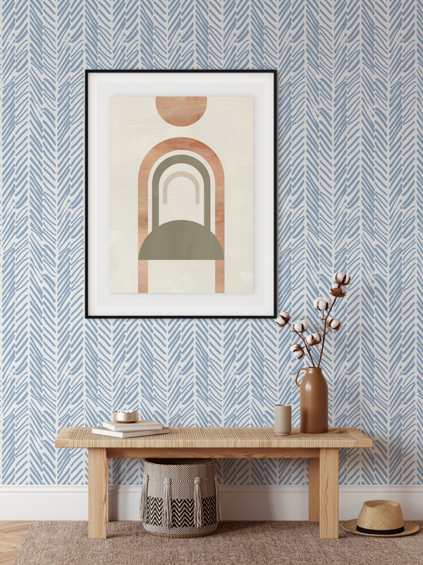 Sage Wall Wallpaper Check Peel Stick Wallpaper Sage Nursery  Etsy Australia