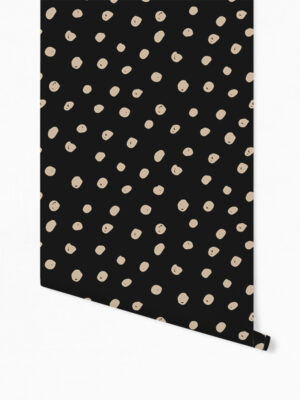 Hello Sticky - Shop - Peel & Stick Removable Wallpaper - Stripe, Spot & Dot Wallpaper - Daring Dots - Roll 1 View