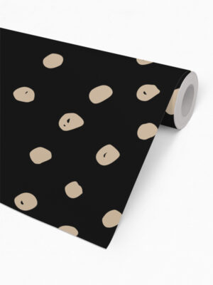 Hello Sticky - Shop - Peel &Amp; Stick Removable Wallpaper - Stripe, Spot &Amp; Dot Wallpaper - Daring Dots - Roll 2 View