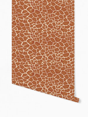 Hello Sticky - Shop - Peel &Amp; Stick Removable Wallpaper - Stripe, Spot &Amp; Dot Wallpaper - Giraffe - Roll 1 View