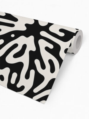 Hello Sticky - Shop - Peel & Stick Removable Wallpaper - Stripe, Spot & Dot Wallpaper - Ink Splat - Roll 2 View