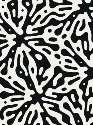 Hello Sticky - Shop - Peel & Stick Removable Wallpaper - Stripe, Spot & Dot Wallpaper - Ink Splat - Zoomed In View