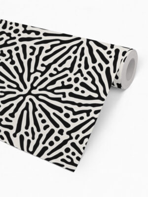 Hello Sticky - Shop - Peel & Stick Removable Wallpaper - Stripe, Spot & Dot Wallpaper - Splatter - Roll 2 View