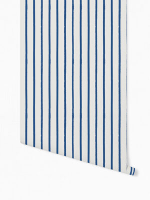 Hello Sticky - Shop - Peel &Amp; Stick Removable Wallpaper - Stripe, Spot &Amp; Dot Wallpaper - Vertical Stripes - Roll 1 View