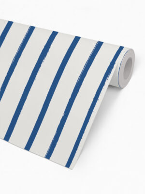 Hello Sticky - Shop - Peel &Amp; Stick Removable Wallpaper - Stripe, Spot &Amp; Dot Wallpaper - Vertical Stripes - Roll 2 View